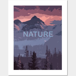 Nature - Mountains - Dawn Posters and Art